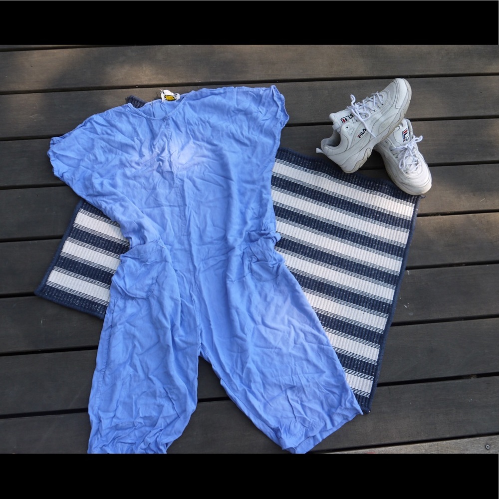 Powder blue romper